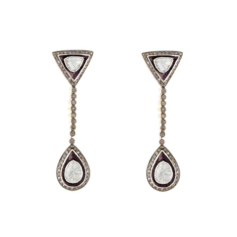 Trikon Earrings